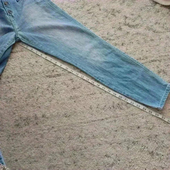 Genetic Denim Womens Button Fly Light Wash Relaxed Fit Jean 30 - Picture 12 of 12